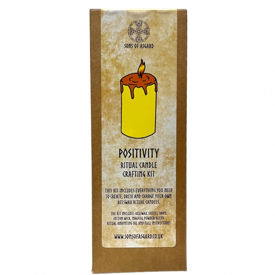 Positivity Ritual Candle Crafting Kit Sons of Asgard